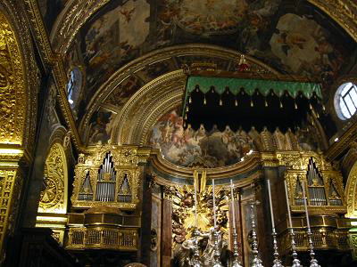 Interior of St.John's Co-Cathedral,nl吹̓2A}^A@b^