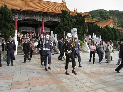 Changing of the Guard,国民革命忠烈祠の衛兵の交代