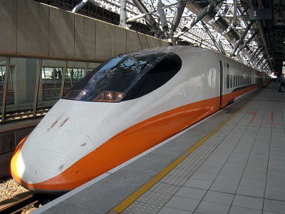 The train of Taiwan High Speed Rail,台湾高速鉄道の車両