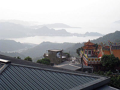 Jiufen mountain view,九份からの眺め